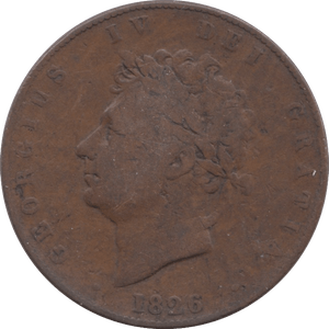 1826 HALFPENNY ( FAIR ) - Halfpenny - Cambridgeshire Coins
