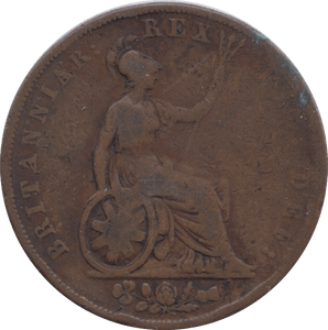 1826 HALFPENNY ( FINE ) - Halfpenny - Cambridgeshire Coins
