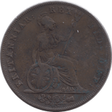 1826 HALFPENNY ( FINE ) - Halfpenny - Cambridgeshire Coins