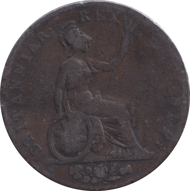 1826 HALFPENNY ( FINE ) - HALFPENNY - Cambridgeshire Coins