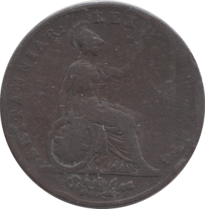 1826 HALFPENNY ( FINE ) - HALFPENNY - Cambridgeshire Coins