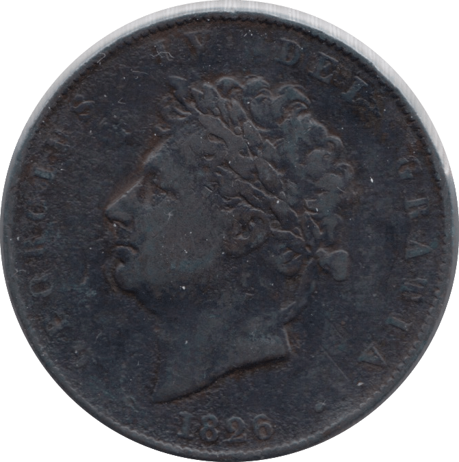 1826 HALFPENNY ( GF ) - Halfpenny - Cambridgeshire Coins