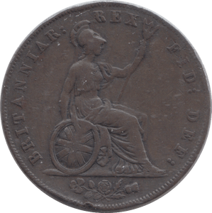 1826 HALFPENNY ( VF ) - HALFPENNY - Cambridgeshire Coins