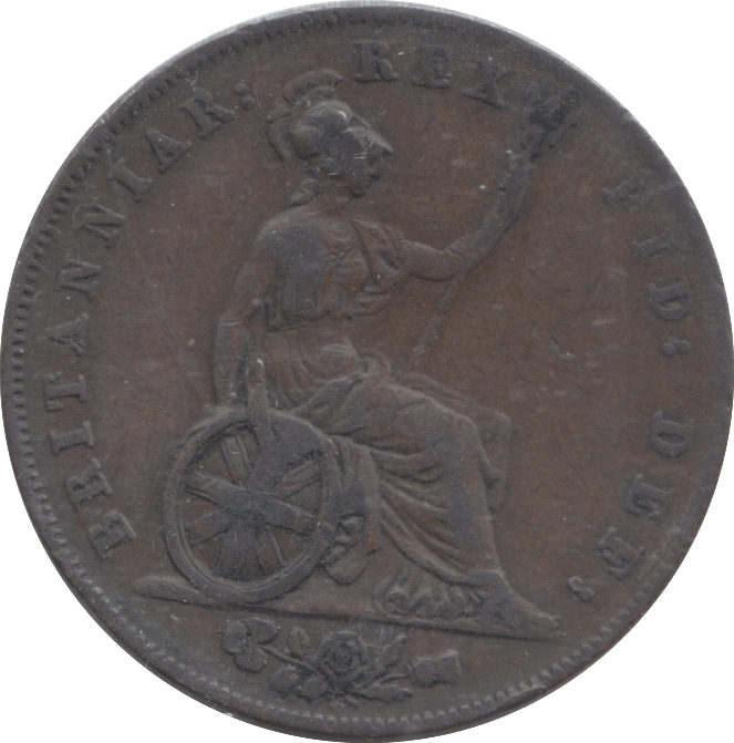 1826 HALFPENNY ( VF ) - HALFPENNY - Cambridgeshire Coins