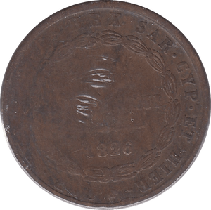 1826 ITALY FIVE CENTESIMI - WORLD COINS - Cambridgeshire Coins