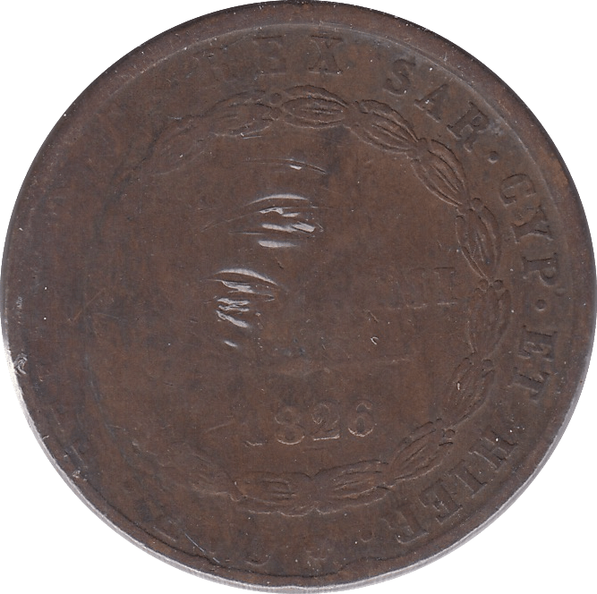 1826 ITALY FIVE CENTESIMI - WORLD COINS - Cambridgeshire Coins