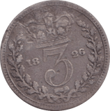 1826 MAUNDY THREEPENCE ( NF ) - MAUNDY THREEPENCE - Cambridgeshire Coins