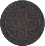 1826 ONE BATZ - WORLD COINS - Cambridgeshire Coins