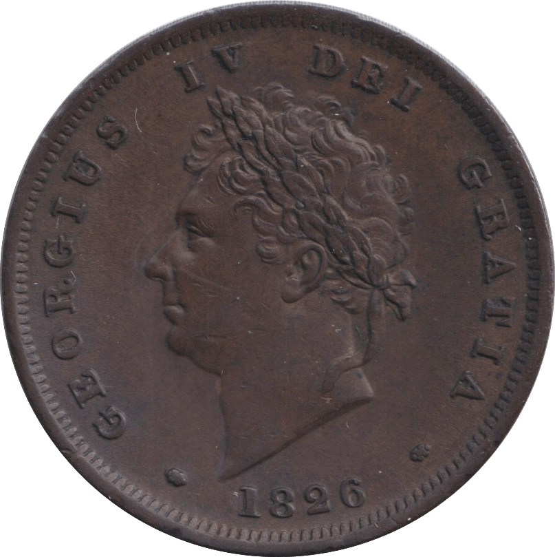 1826 PENNY ( EF ) - PENNY - Cambridgeshire Coins