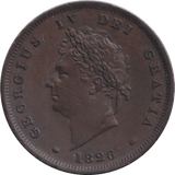 1826 PENNY ( EF ) - PENNY - Cambridgeshire Coins