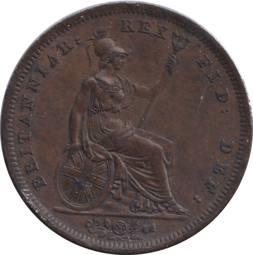 1826 PENNY ( EF ) - PENNY - Cambridgeshire Coins