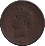 1826 PENNY ( FAIR ) - PENNY - Cambridgeshire Coins
