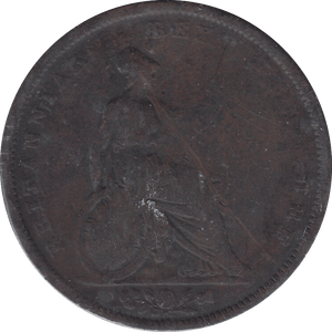 1826 PENNY ( FAIR ) - PENNY - Cambridgeshire Coins