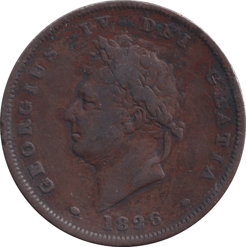 1826 PENNY ( FINE ) - Penny - Cambridgeshire Coins