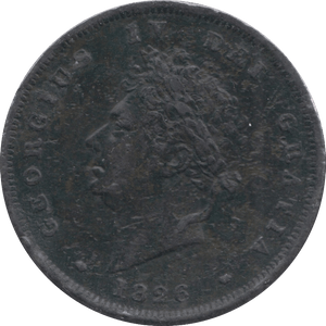 1826 PENNY ( GF ) - PENNY - Cambridgeshire Coins