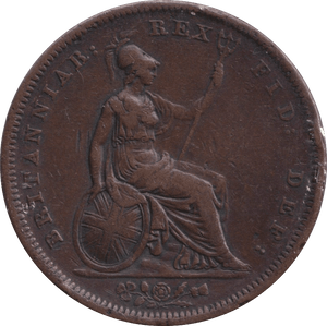 1826 PENNY ( GVF ) - PENNY - Cambridgeshire Coins