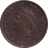 1826 PENNY ( GVF ) - PENNY - Cambridgeshire Coins