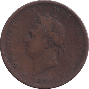 1826 PENNY ( NF ) - Penny - Cambridgeshire Coins