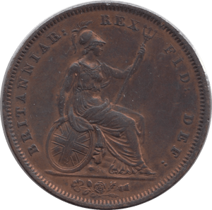 1826 PENNY ( VF ) - Penny - Cambridgeshire Coins