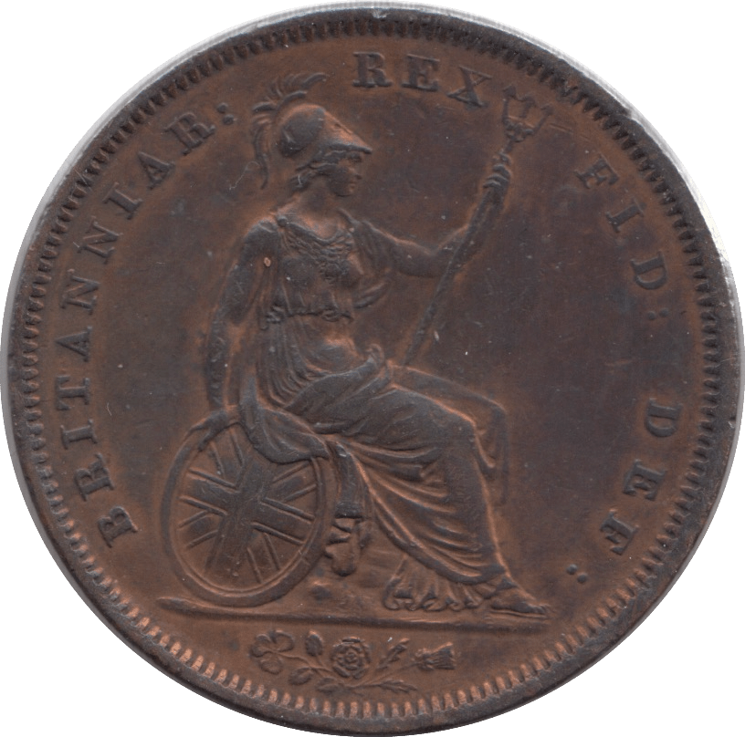 1826 PENNY ( VF ) - Penny - Cambridgeshire Coins