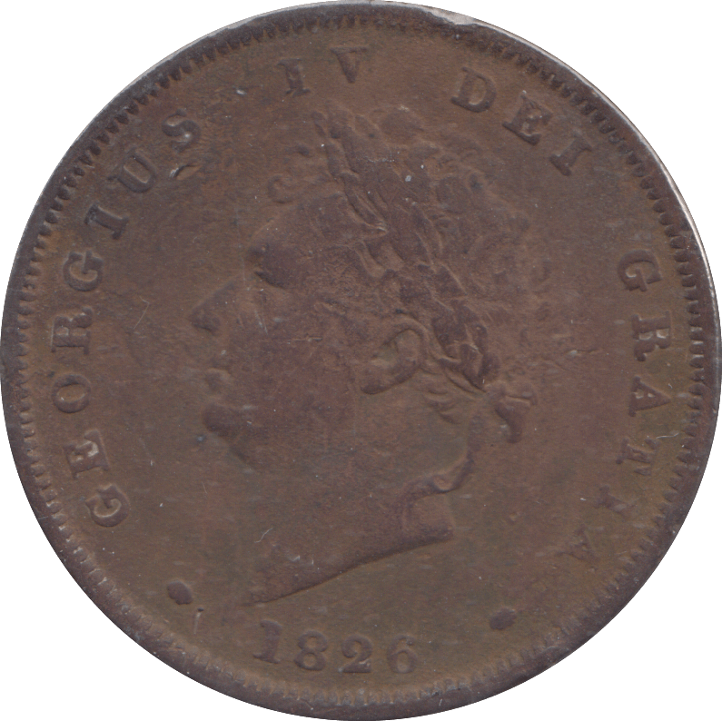 1826 PENNY ( VF ) - PENNY - Cambridgeshire Coins