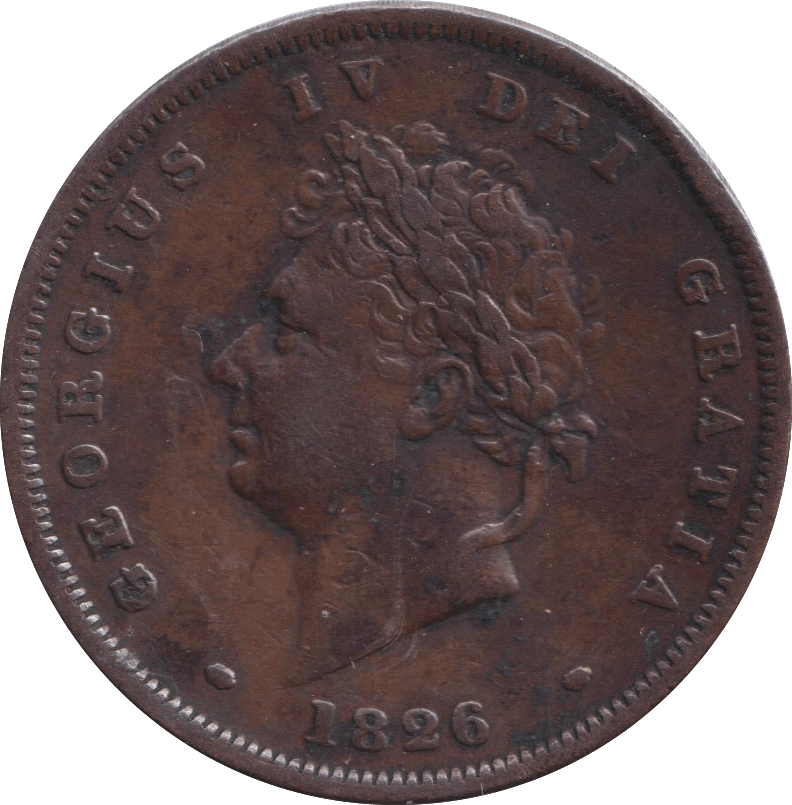 1826 PENNY ( VF ) - PENNY - Cambridgeshire Coins