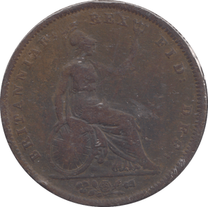 1826 PENNY ( VF ) - PENNY - Cambridgeshire Coins