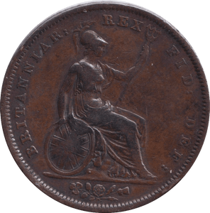 1826 PENNY ( VF ) - PENNY - Cambridgeshire Coins
