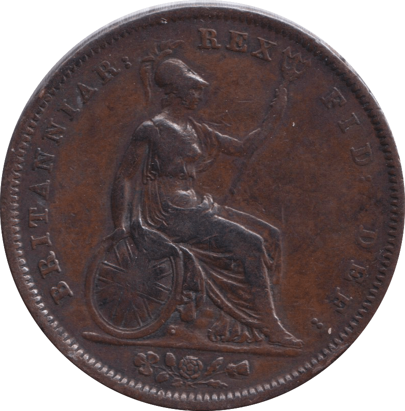 1826 PENNY ( VF ) - PENNY - Cambridgeshire Coins