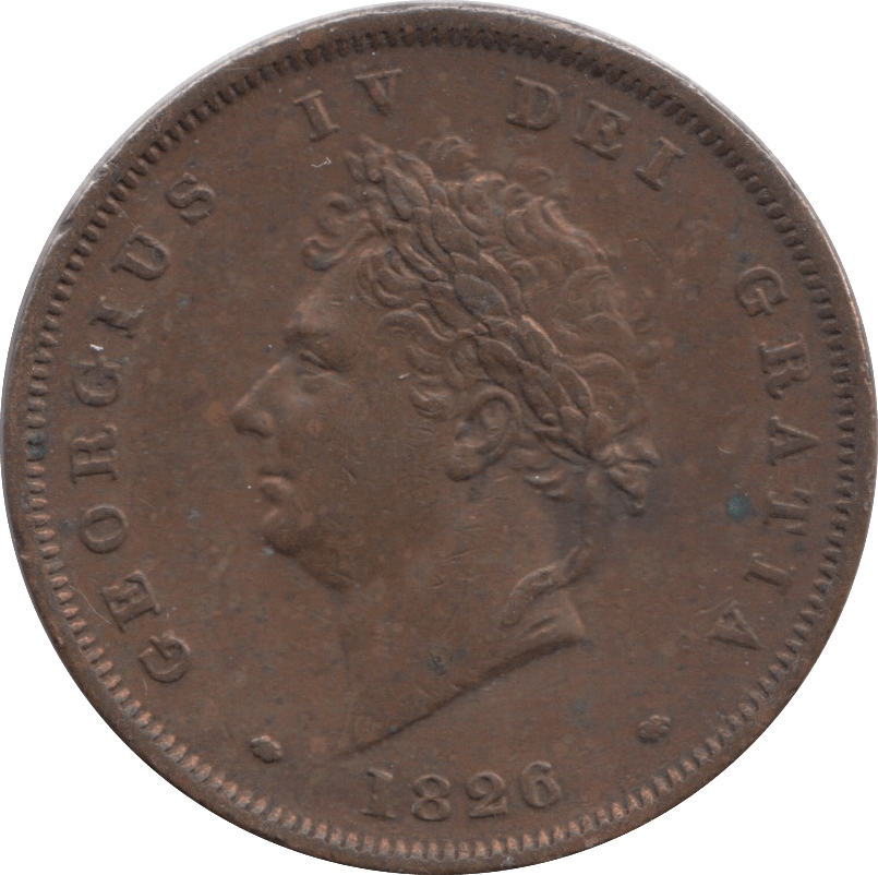 1826 PENNY ( VF ) - Penny - Cambridgeshire Coins