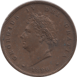 1826 PENNY ( VF ) - Penny - Cambridgeshire Coins