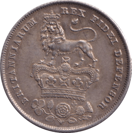 1826 SHILLING ( EF ) - SHILLING - Cambridgeshire Coins