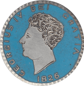 1826 SHILLING ENAMELLED ( VF) - SHILLING - Cambridgeshire Coins
