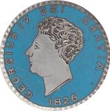 1826 SHILLING ENAMELLED ( VF) - SHILLING - Cambridgeshire Coins