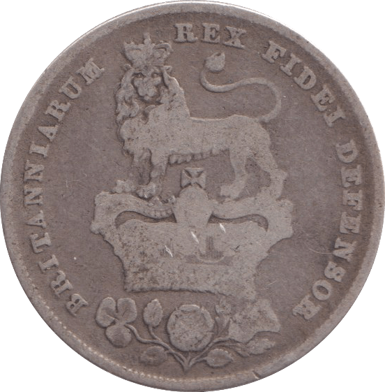 1826 SHILLING ( F ) - Shilling - Cambridgeshire Coins