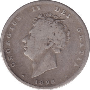 1826 SHILLING ( F ) - Shilling - Cambridgeshire Coins