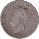1826 SHILLING ( F ) - Shilling - Cambridgeshire Coins