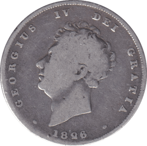 1826 SHILLING ( FAIR ) - SHILLING - Cambridgeshire Coins