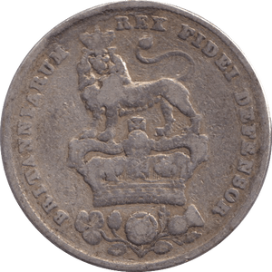 1826 SHILLING ( FINE ) - SHILLING - Cambridgeshire Coins