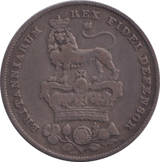 1826 SHILLING ( FINE ) - Shilling - Cambridgeshire Coins