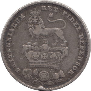 1826 SHILLING ( FINE ) - Shilling - Cambridgeshire Coins