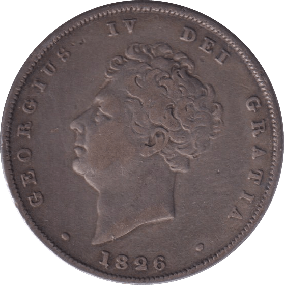 1826 SHILLING ( FINE ) - Shilling - Cambridgeshire Coins