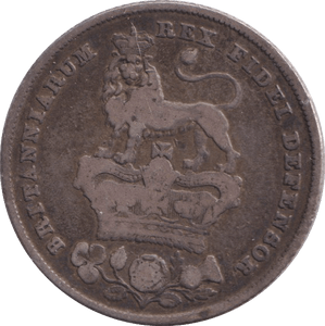 1826 SHILLING ( FINE ) - SHILLING - Cambridgeshire Coins