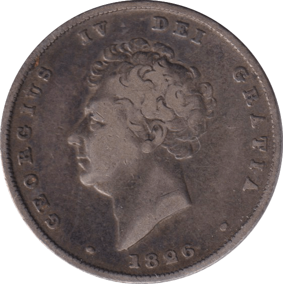 1826 SHILLING ( FINE ) - SHILLING - Cambridgeshire Coins