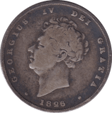 1826 SHILLING ( FINE ) - Shilling - Cambridgeshire Coins