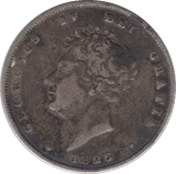 1826 SHILLING ( FINE ) - Shilling - Cambridgeshire Coins