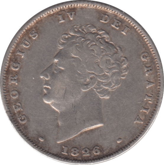 1826 SHILLING ( FINE ) - SHILLING - Cambridgeshire Coins