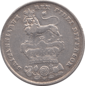 1826 SHILLING ( FINE ) - SHILLING - Cambridgeshire Coins