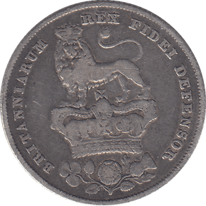 1826 SHILLING ( F) - SHILLING - Cambridgeshire Coins