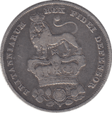 1826 SHILLING ( F) - SHILLING - Cambridgeshire Coins